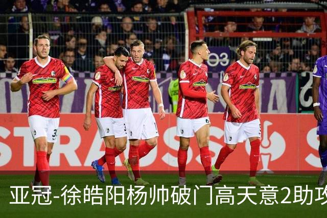 亚冠-徐皓阳杨帅破门高天意2助攻 申花2-1淡滨尼流浪者